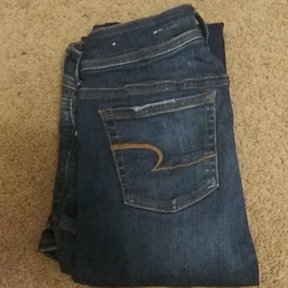AE kickboot jeans size 4